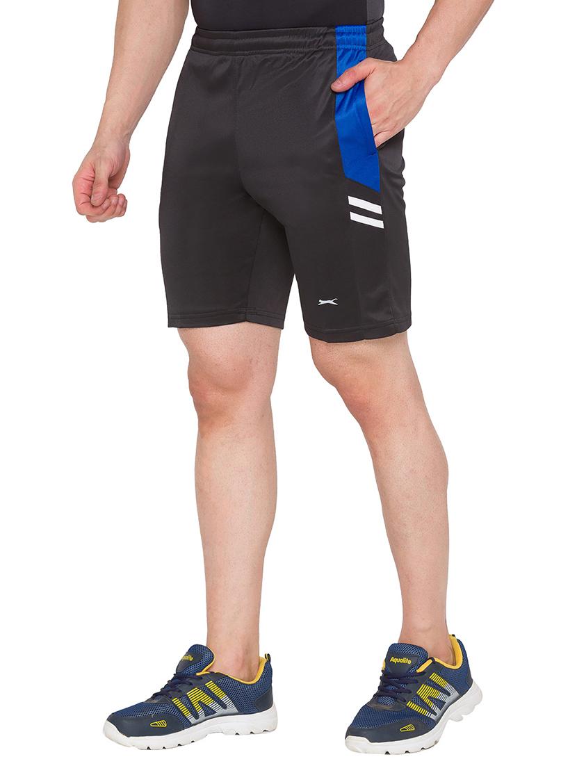black side taped shorts - 17911103 -  Standard Image - 1