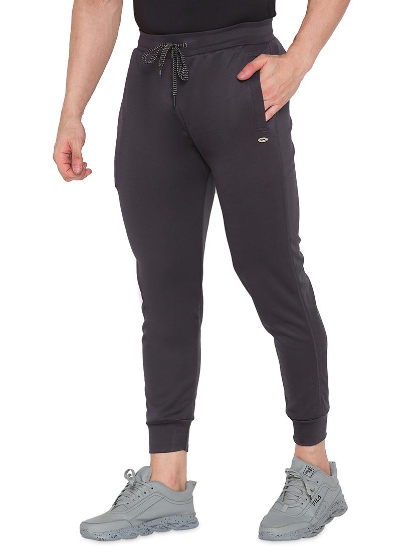 grey solid jogger - 17911113 - Standard Image - 1