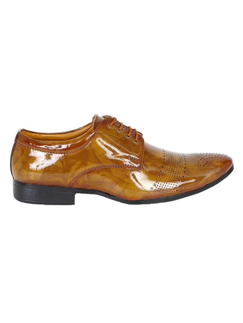 brown airmax laceup derbies - 17911683 - Standard Image - 1