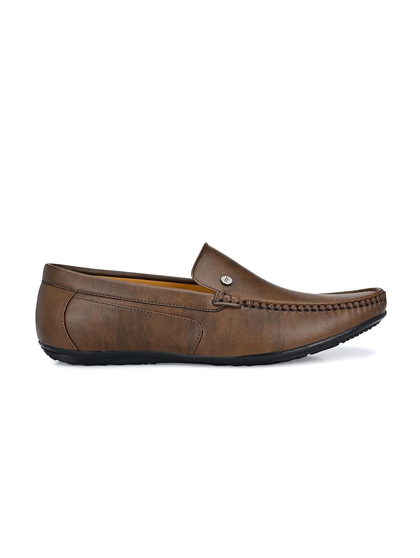 brown tpr slip on loafers - 17912099 - Standard Image - 1