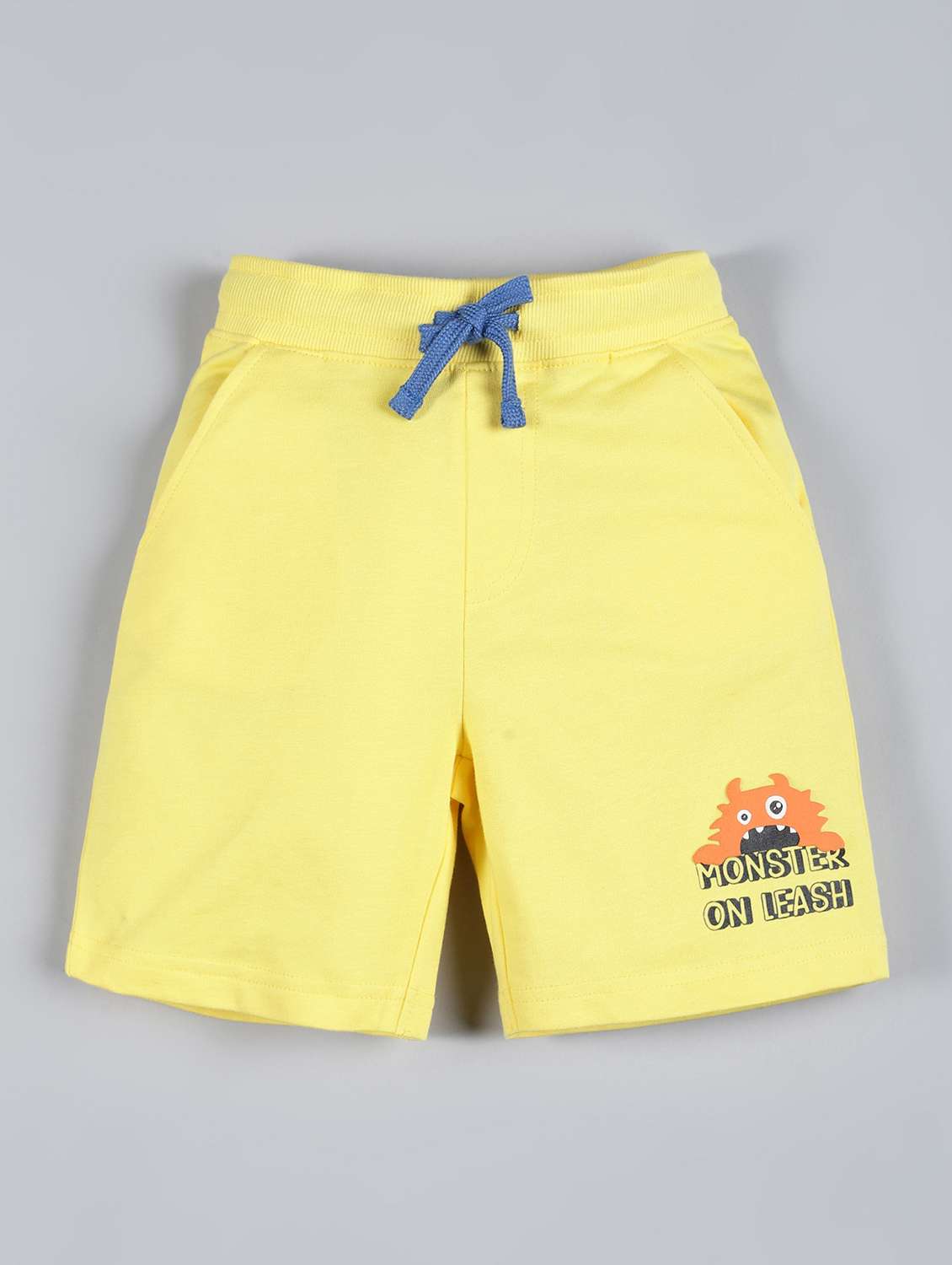 yellow solid short