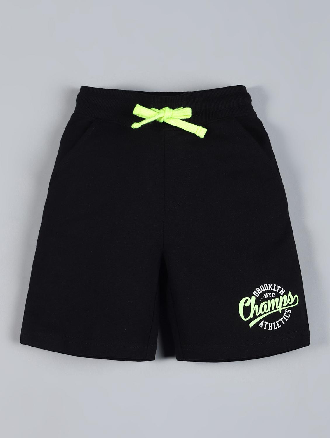 black printed short - 17913977 - Zoom Image - 0