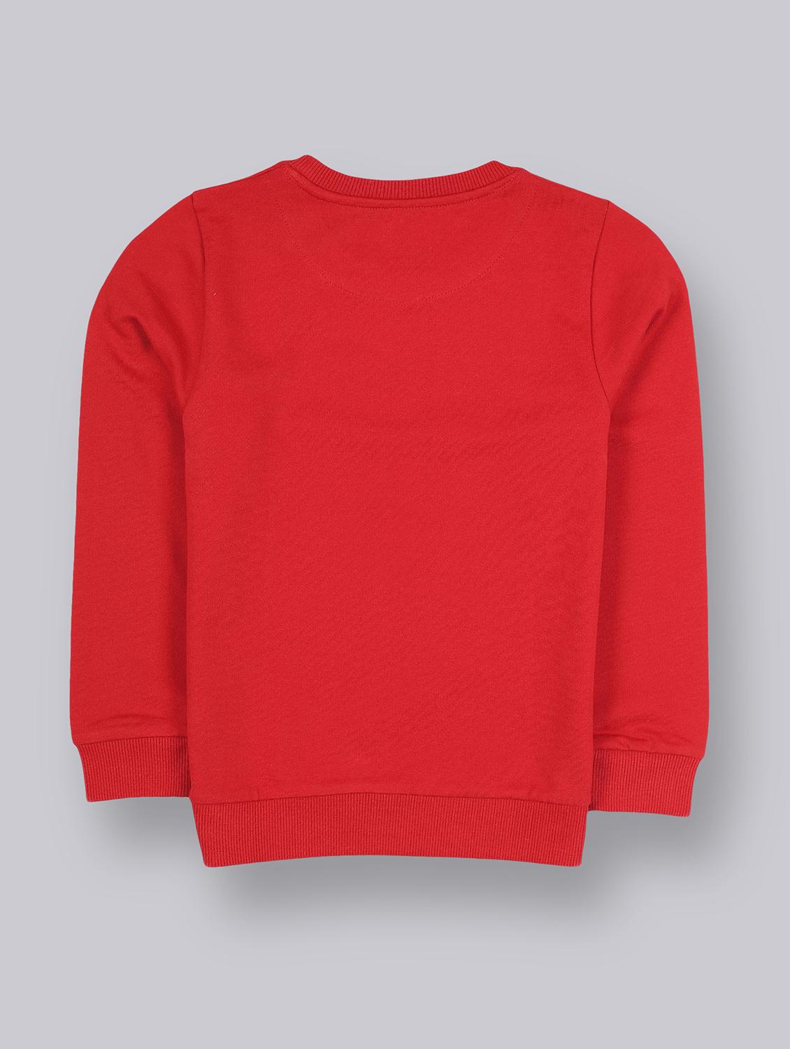 front print crew neck sweatshirt - 17914033 -  Standard Image - 1