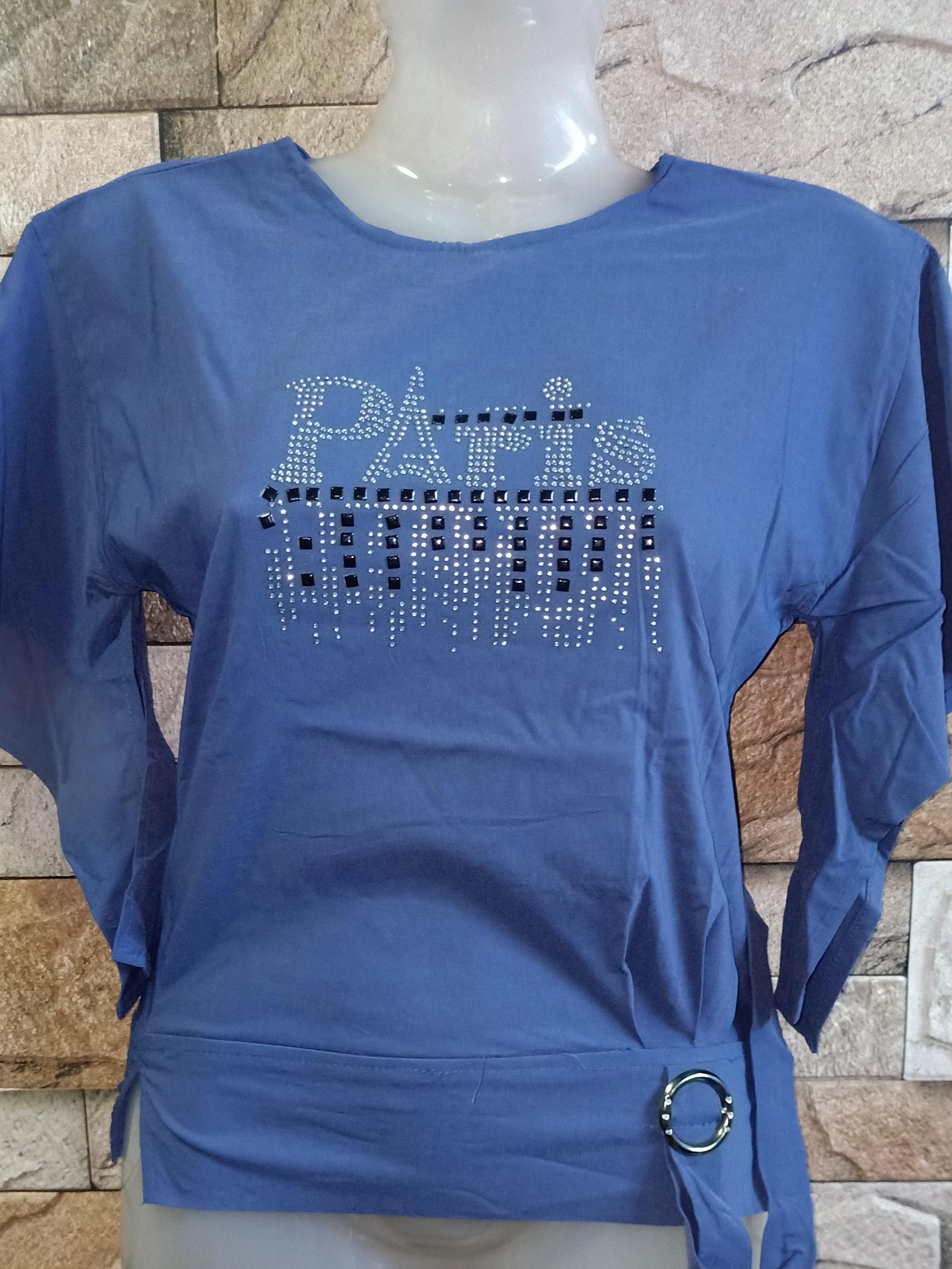blue cotton top - 17914934 - Standard Image - 1