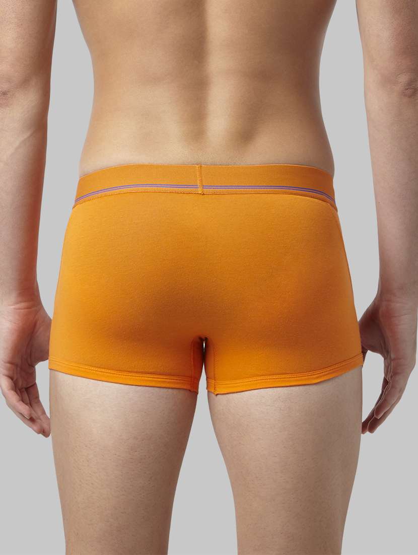 orange solid trunk briefs - 17917011 - Standard Image - 1