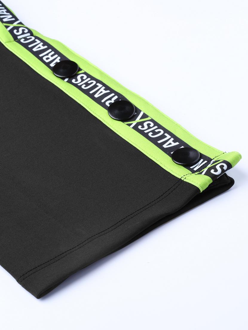 mid rise side taped track pant - 17917608 - Standard Image - 4