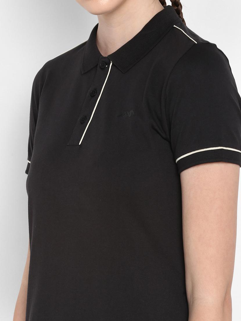 contrast piped t-shirt dress - 17917617 - Standard Image - 4