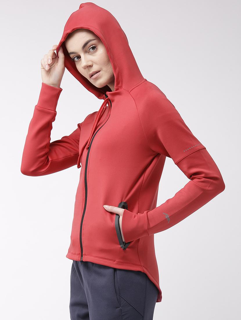 hooded neck  solid sweatshirt - 17917621 -  Standard Image - 1