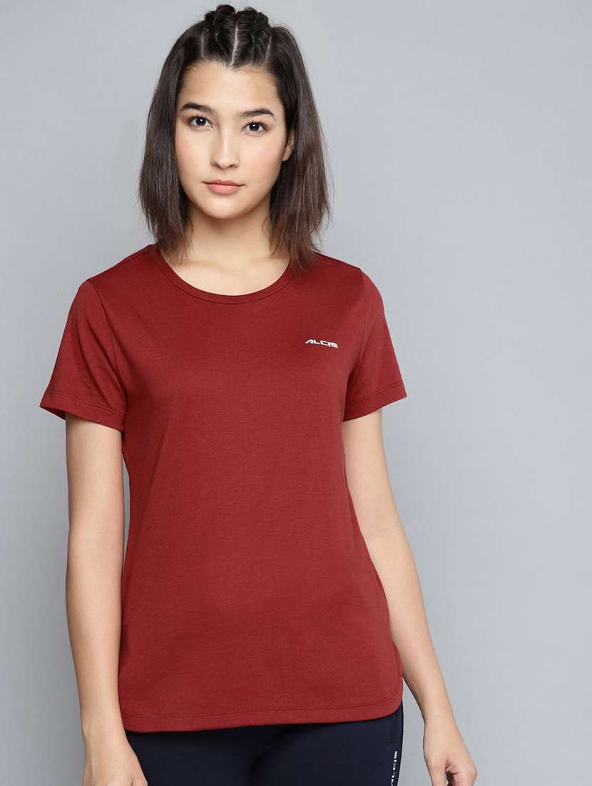 round neck solid tee 