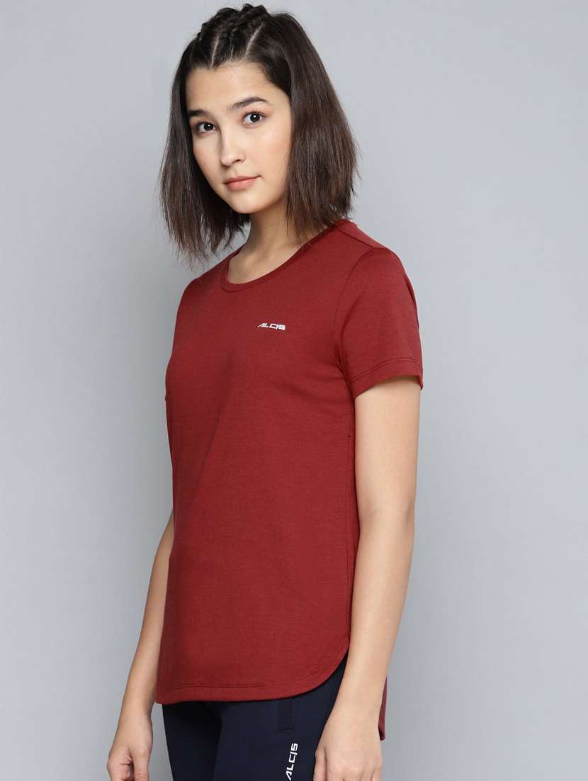 round neck solid tee - 17917630 - Standard Image - 1