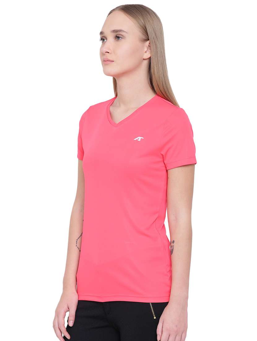 v-neck solid tee  - 17917655 -  Standard Image - 1