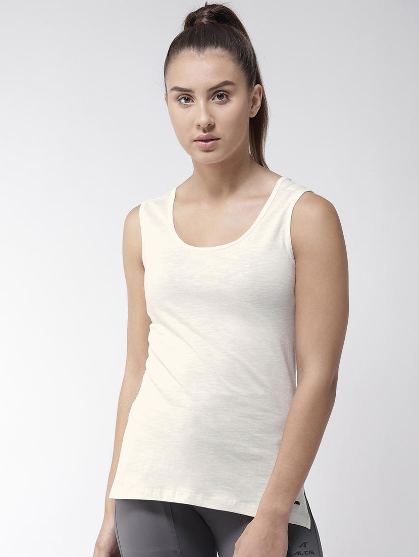 scoop neck solid top  - 17917661 -  Zoom Image - 0