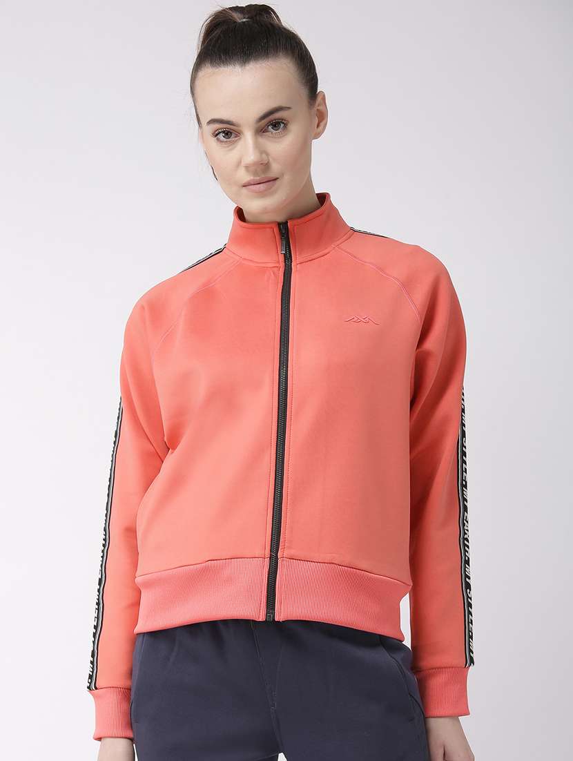 stand collar printed jacket - 17917664 - Zoom Image - 0