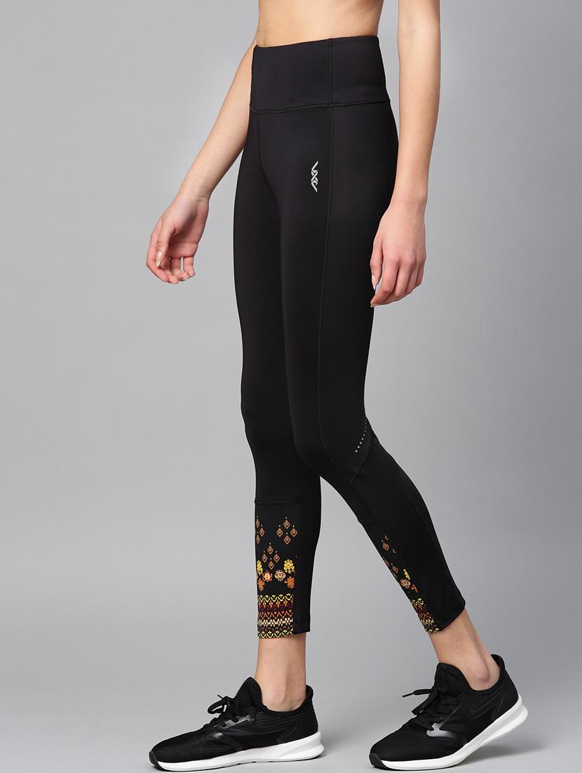 mid rise printed hem legging - 17921334 -  Standard Image - 1