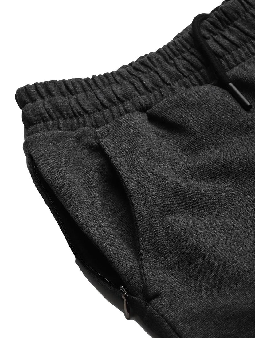 black color block shorts - 17922242 - Standard Image - 4