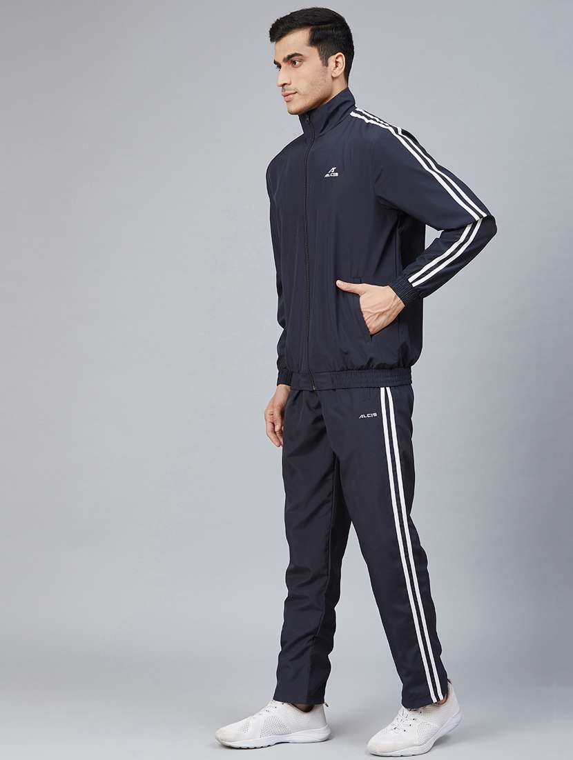 navy blue side striped track suit - 17922402 -  Standard Image - 1