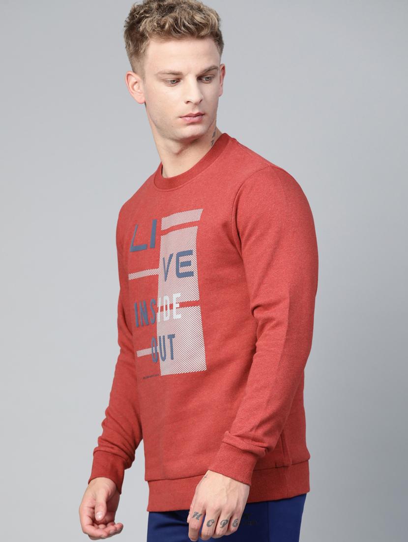 red printed sweatshirt - 17922435 -  Standard Image - 1
