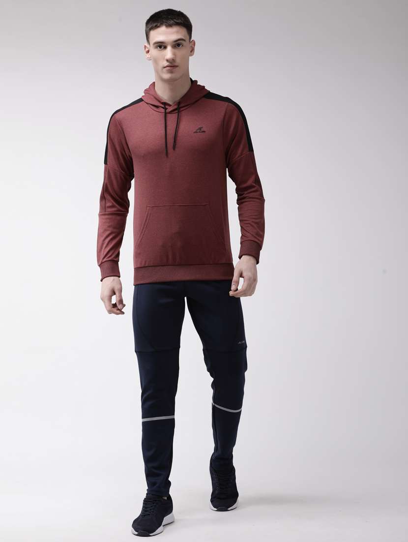 maroon taped sweatshirt - 17922448 - Standard Image - 4
