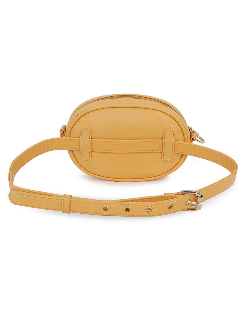 yellow leatherette (pu) utility bag - 17922591 - Standard Image - 1