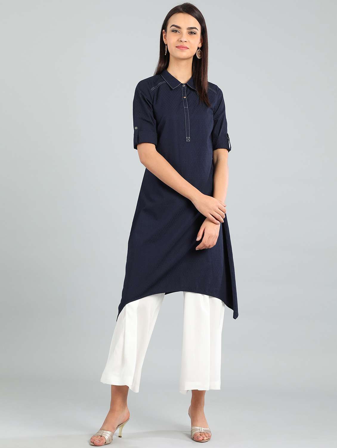 women's asymmetric kurta