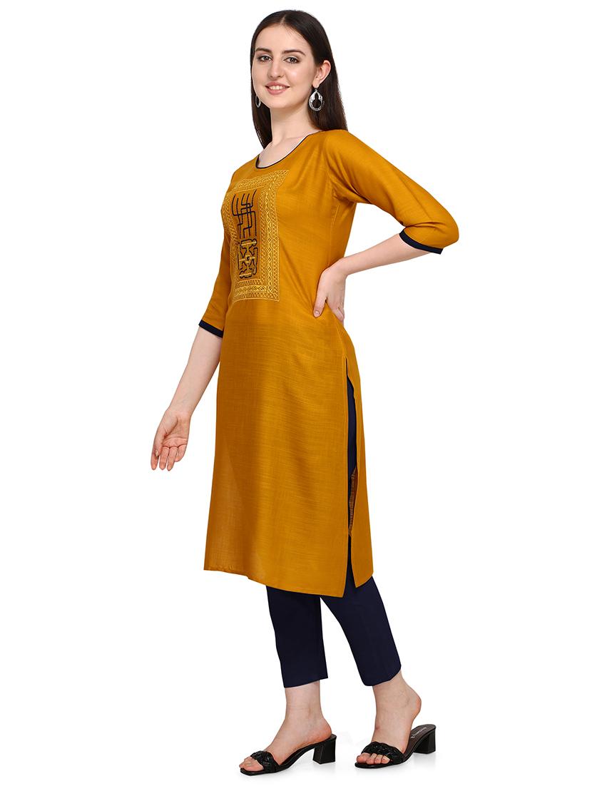women's straight kurta - 17923172 -  Standard Image - 1