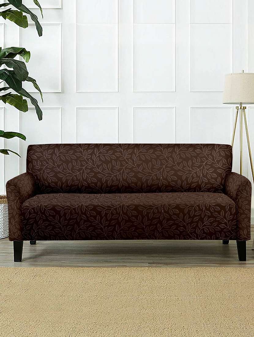 cortina spandex polyester two seatser sofa cover 185x145