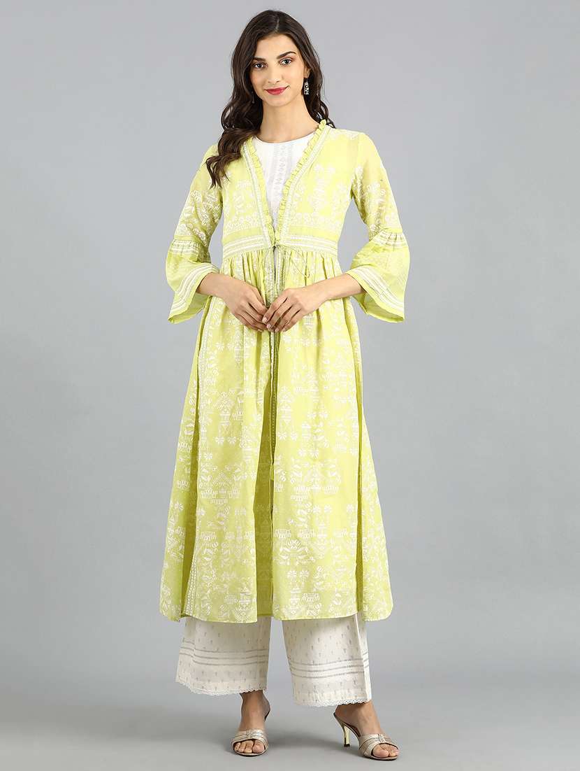women's kurta with jacket kurta