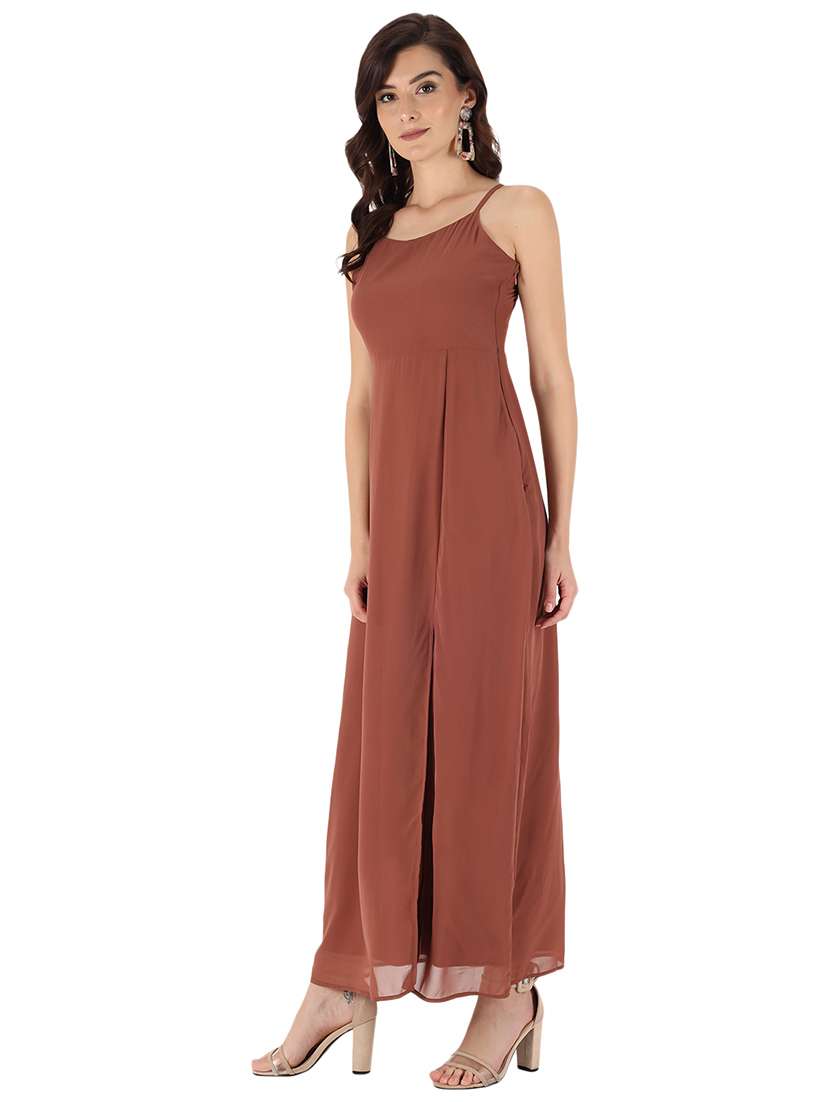 women's solid dress - 17925169 - Standard Image - 1
