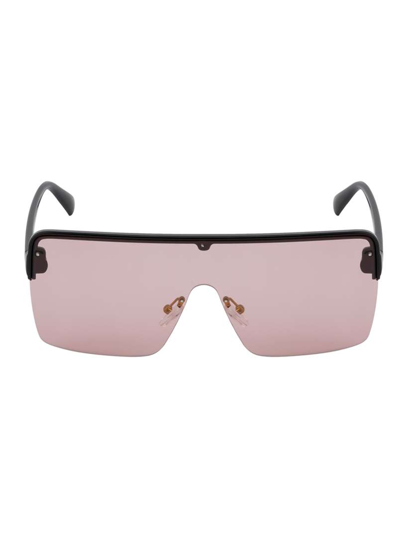ted smith unisex wayfarer pink sunglass