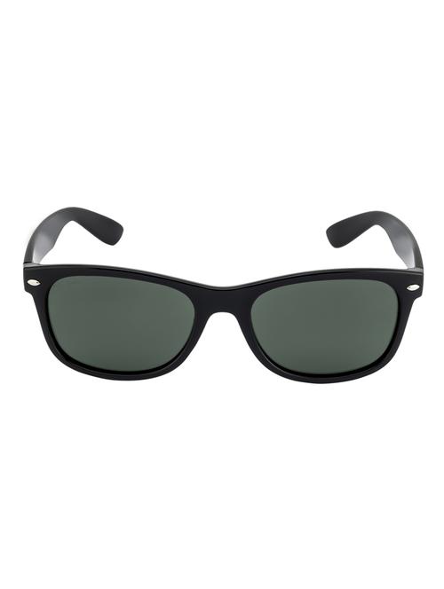 sailer by ted smith in black frame with wayfarer green lens sunglass - 17925484 -  Standard Image - 0