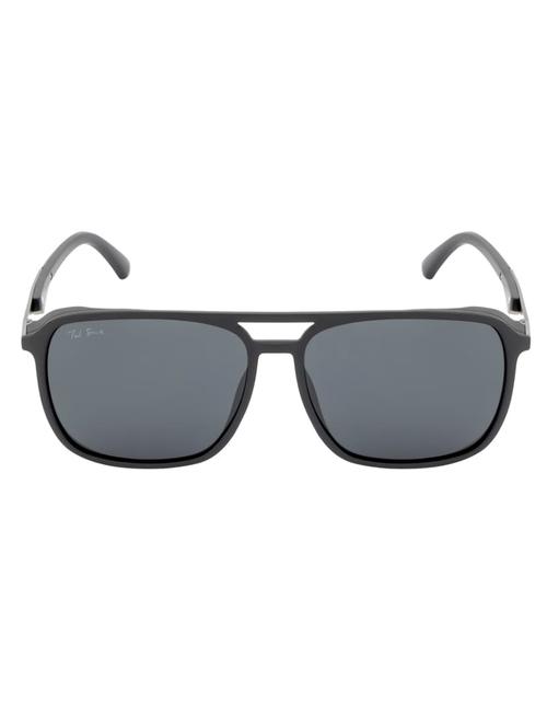 ted smith unisex aviator grey sunglass - 17925505 -  Standard Image - 0