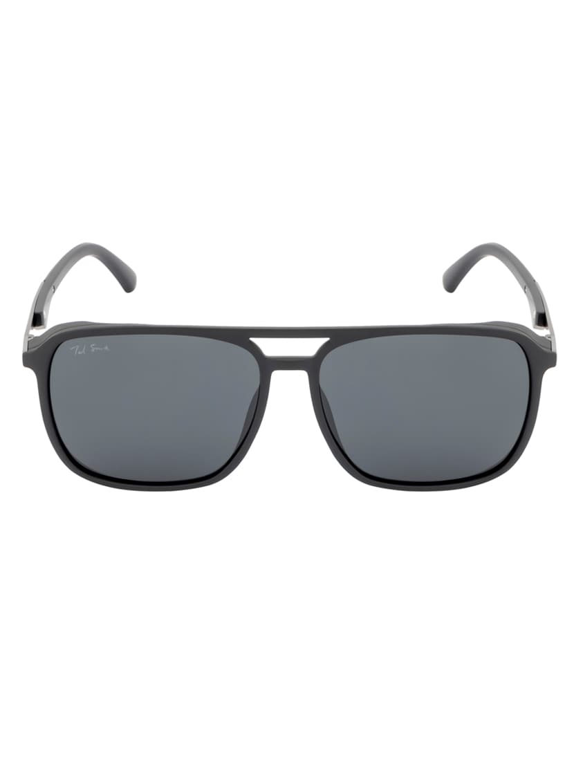 ted smith unisex aviator grey sunglass - 17925505 -  Zoom Image - 0