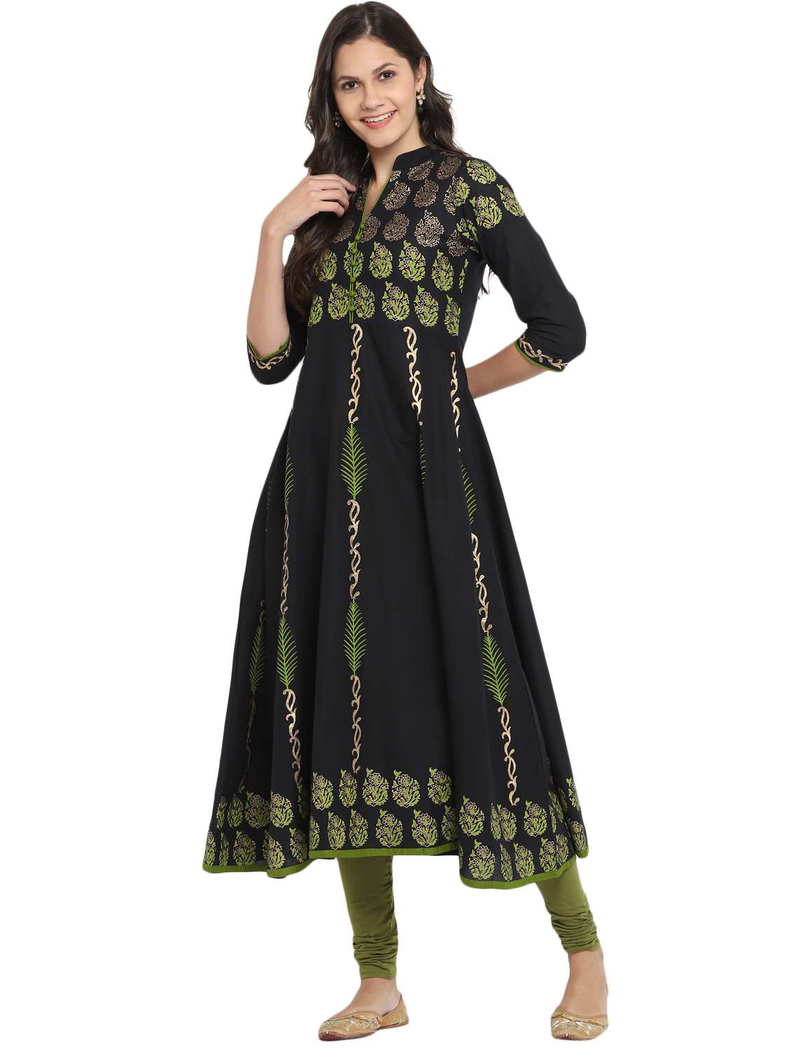women's flared kurta