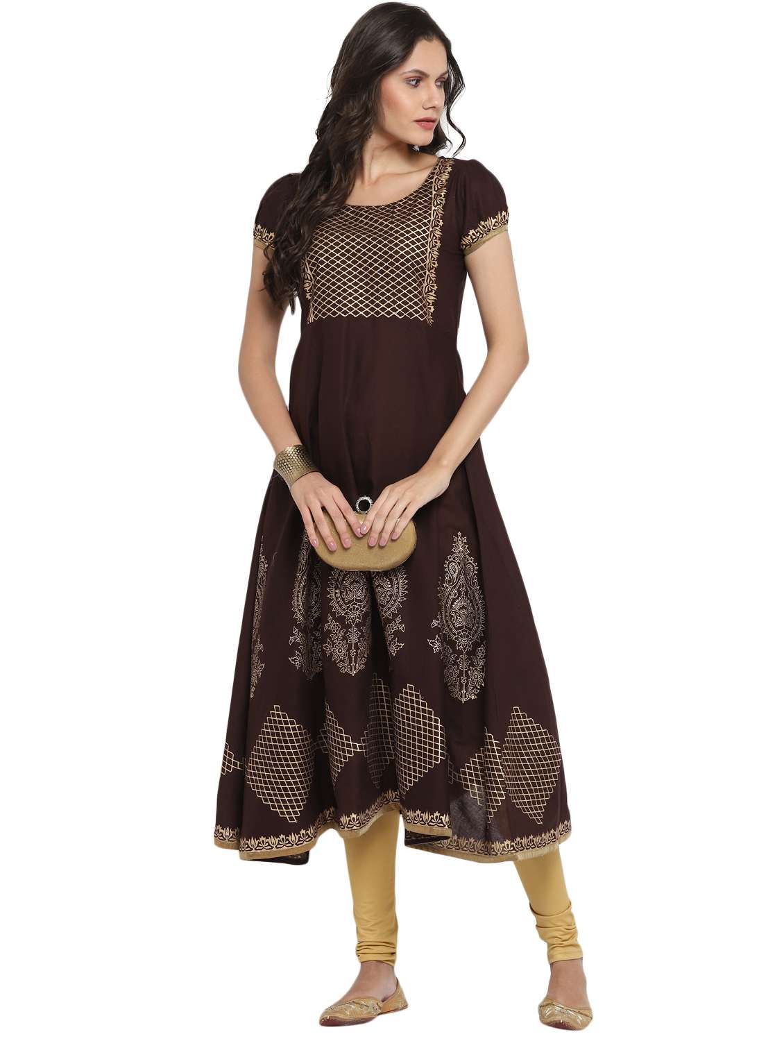 women's flared kurta