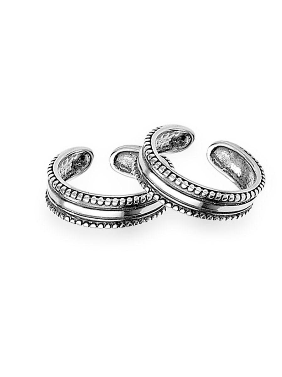 trendy silver toe ring-tr205 - 17927525 - Standard Image - 1