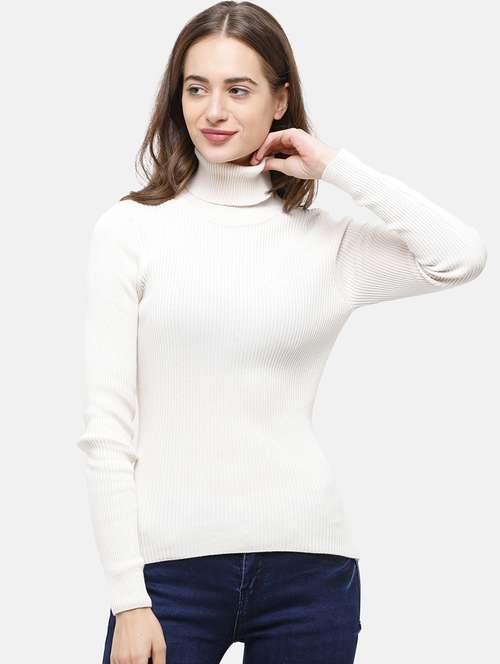 turtle neck solid pullover - 17929428 - Standard Image - 0