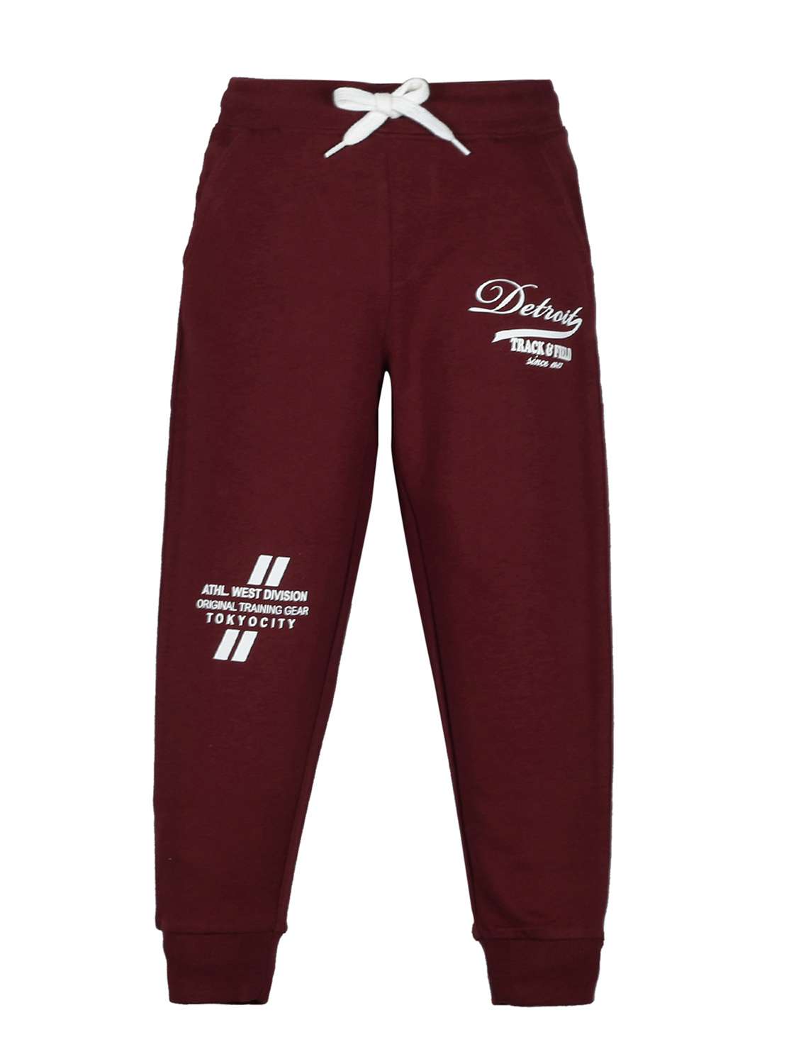 multi colored printed track wear