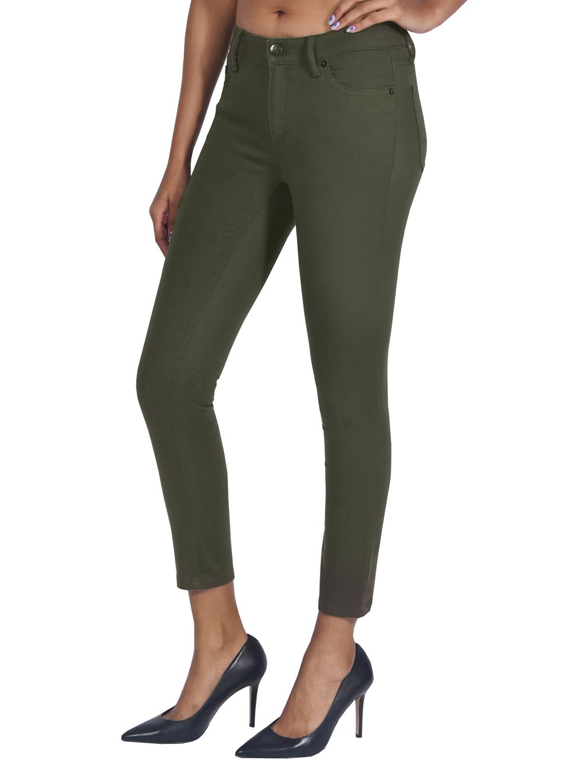 green solid jegging - 17933365 -  Standard Image - 1