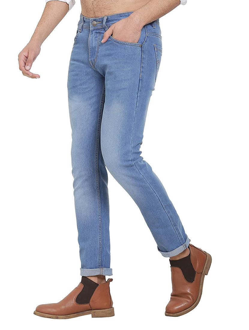 mens slim fit plain jeans - 17937526 -  Standard Image - 1