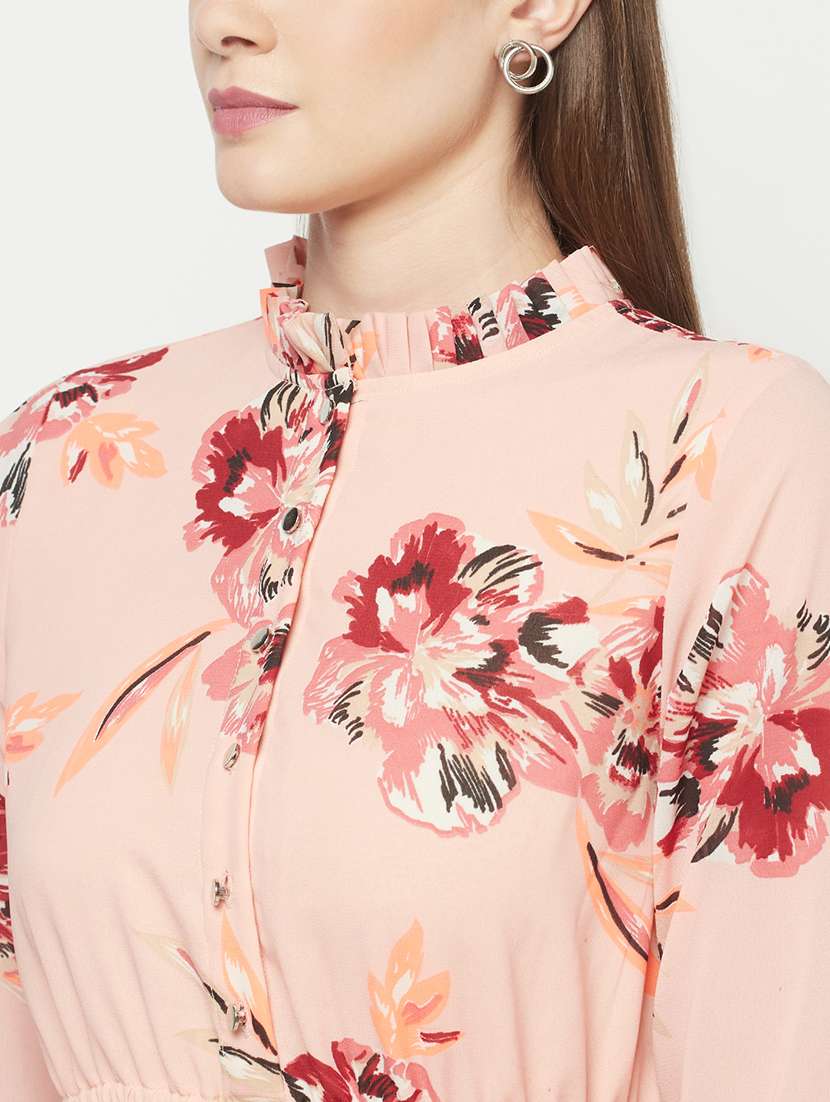 women's fit & flare floral dress - 17937715 -  Standard Image - 4