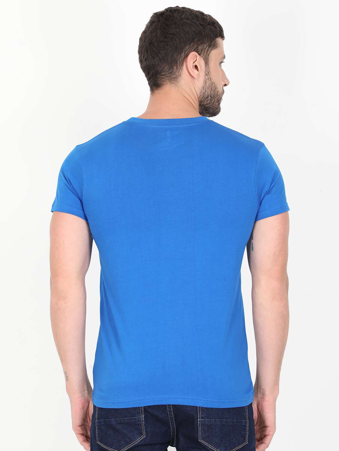 blue printed t-shirt - 17940136 -  Standard Image - 1