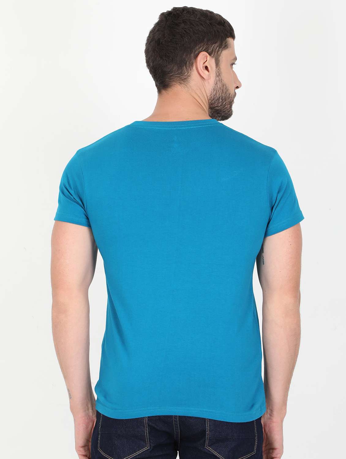 blue printed t-shirt - 17940137 -  Standard Image - 1