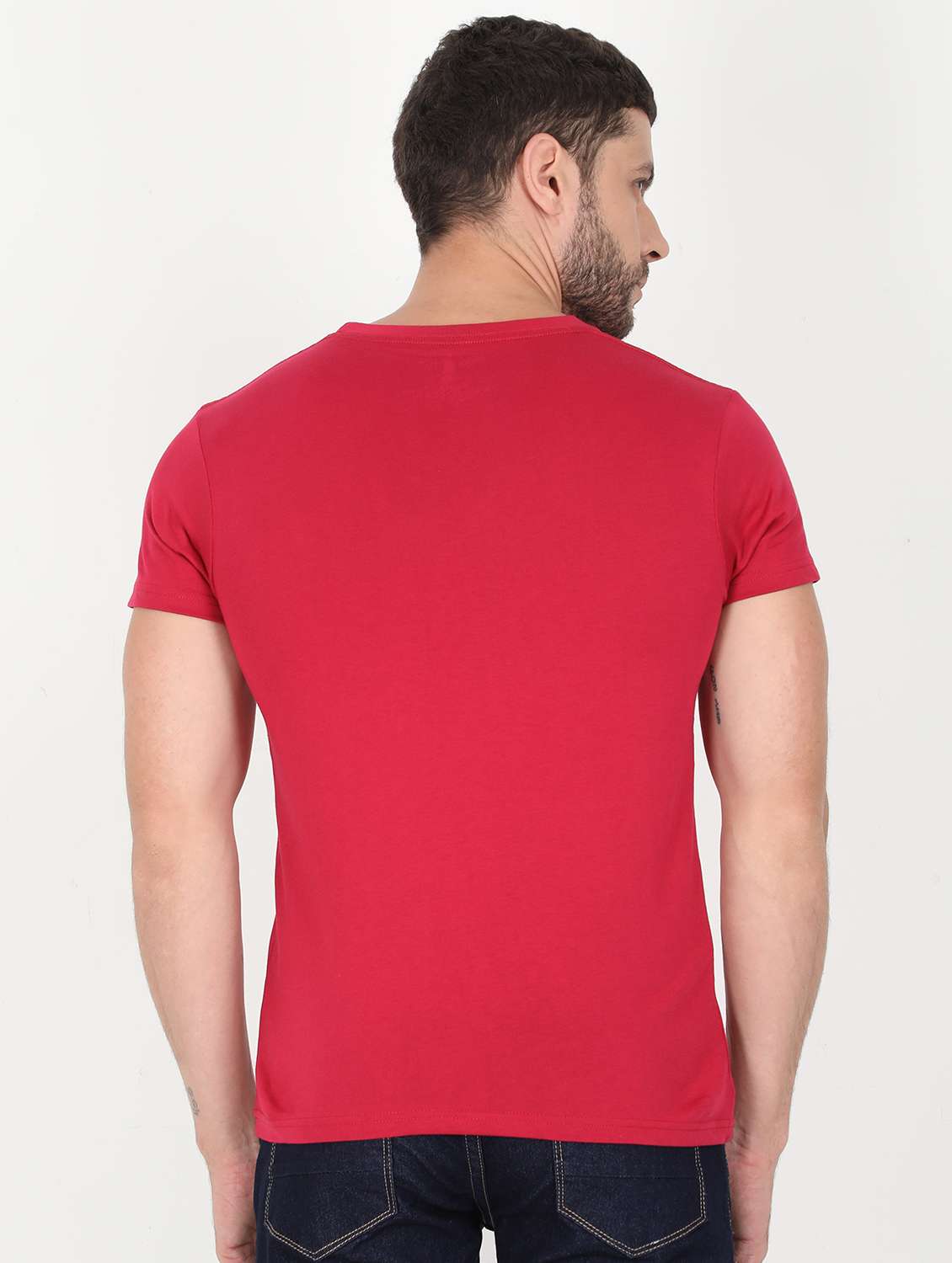 red printed t-shirt - 17940144 -  Standard Image - 1