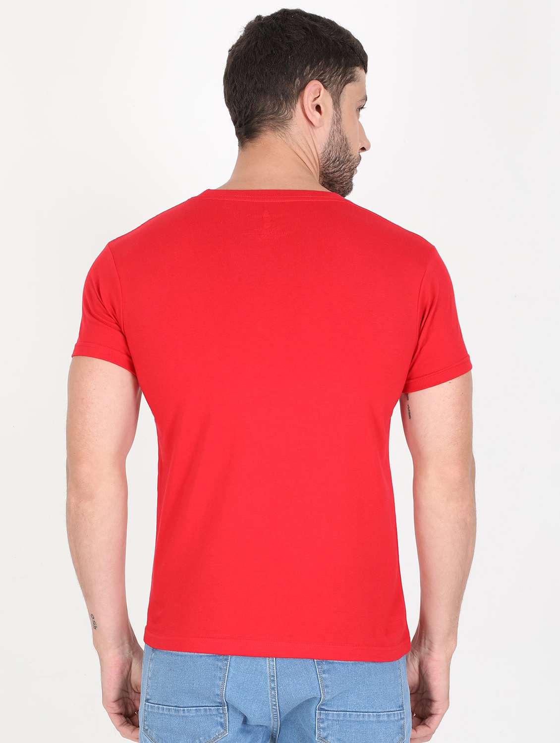 red printed t-shirt - 17940174 -  Standard Image - 1