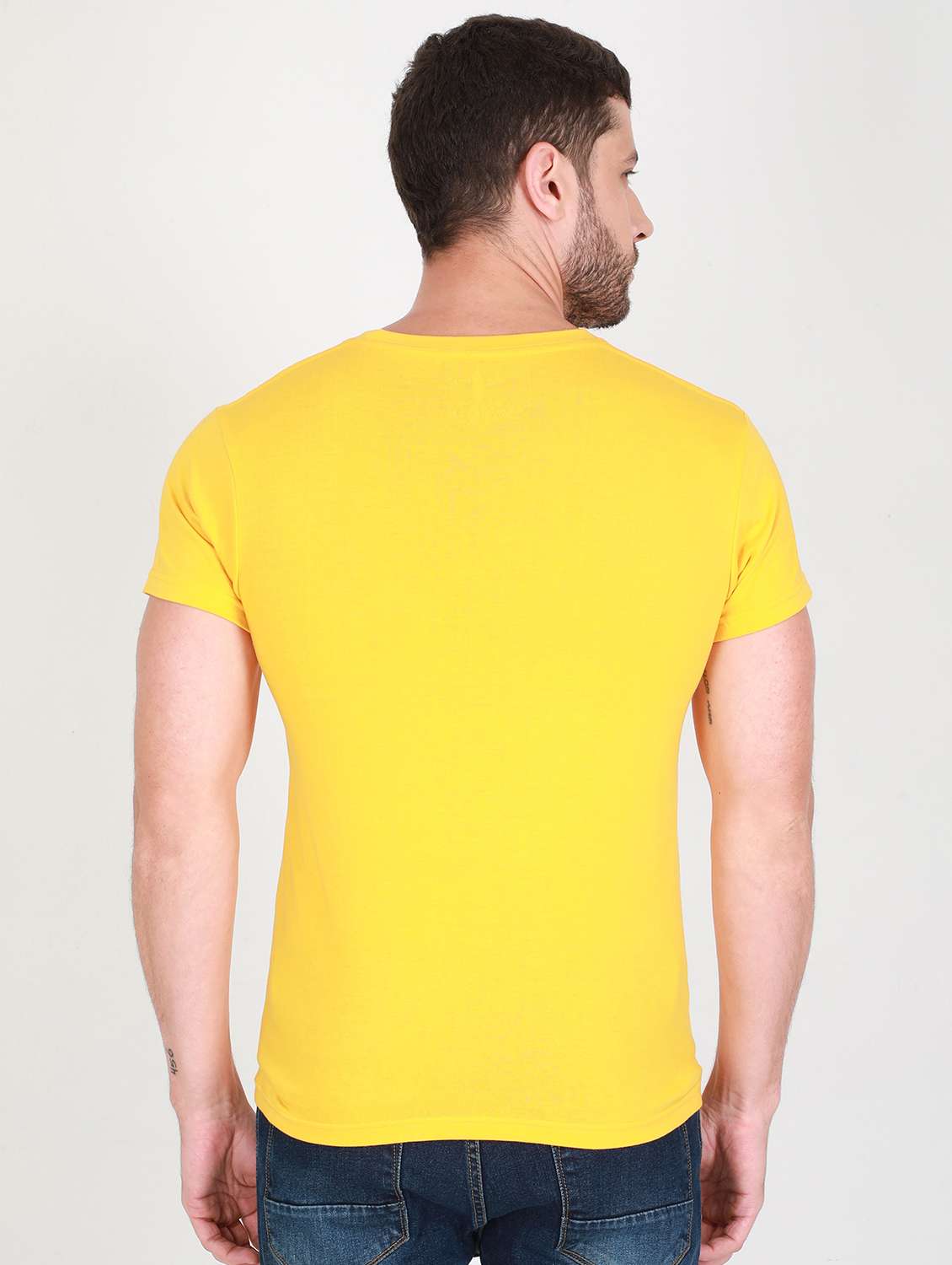 yellow printed t-shirt - 17940254 -  Standard Image - 1