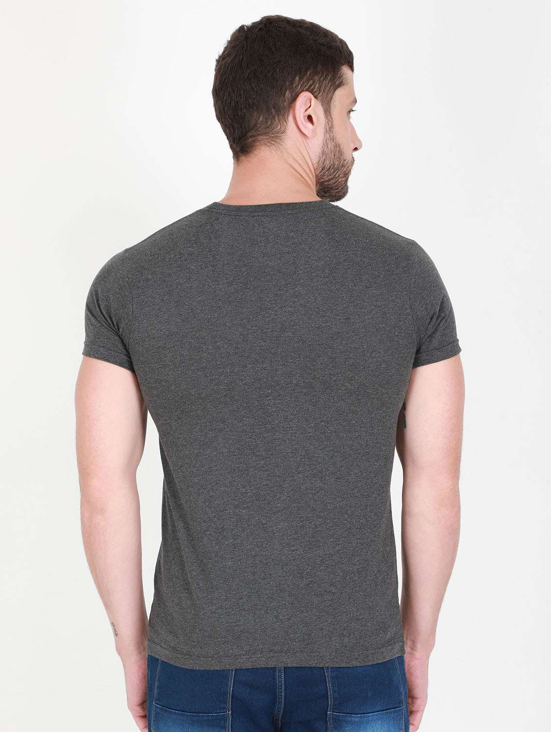 grey printed t-shirt - 17940468 -  Standard Image - 1