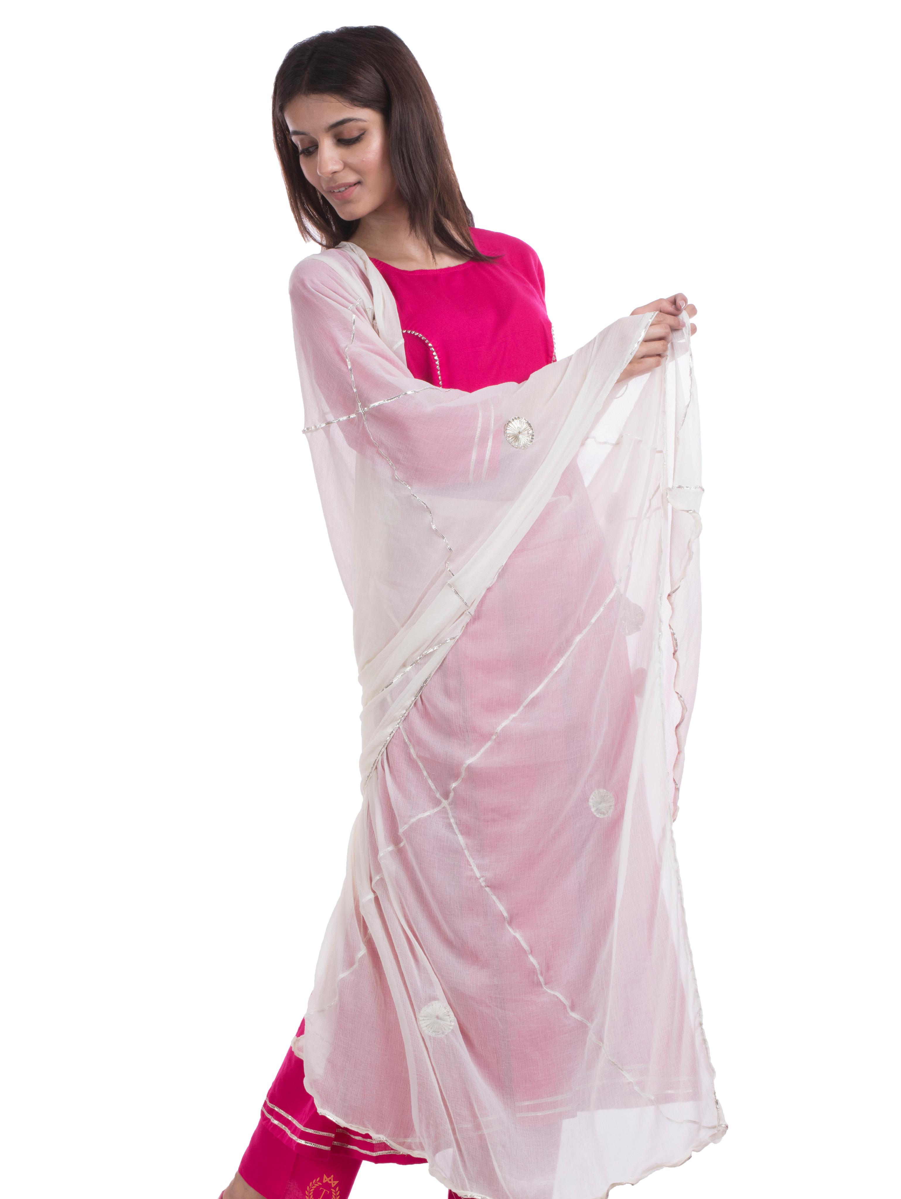 tajnan pink rayon women ethnic set - 17947936 - Standard Image - 1