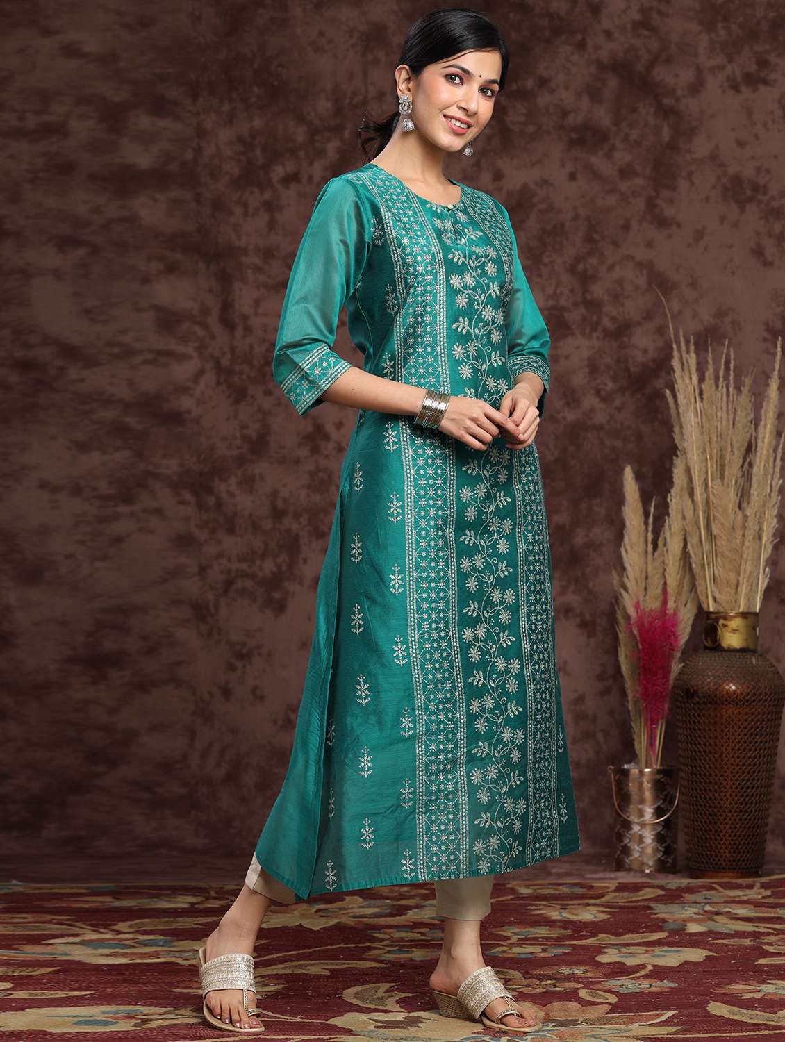 women's a-line kurta - 17948121 -  Standard Image - 1
