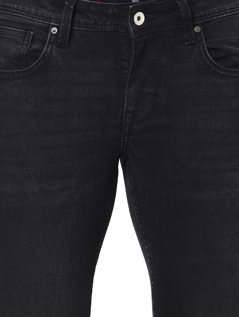 black light washed denim jeans - 17948344 -  Standard Image - 4