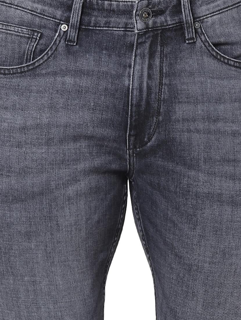 black heavy washed denim jeans - 17948350 - Standard Image - 4
